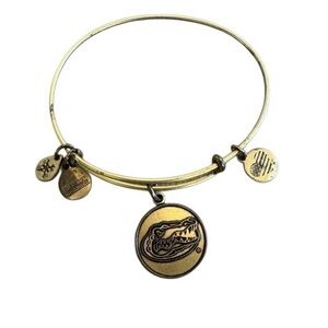 Alex and Ani UF Florida Gators 🐊  Gold Charm Bracelet